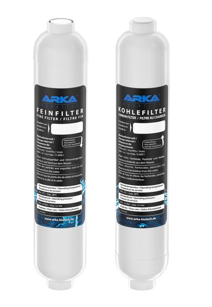 ARKA MYAQUA 190/380 FINE & CARBON FILTER SET ZESTAW FILTRÓW zdjęcie 1