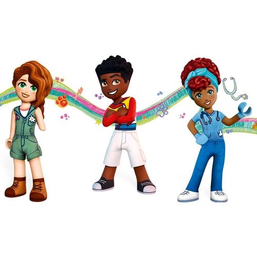 Lego Friends Centrum Ratunkowe dla Psów 41727 na Arena.pl
