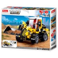 klocki sluban town spychacz 200el m38-b0803