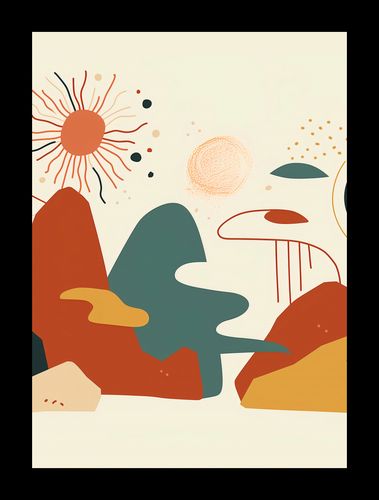 Plakat 20,5x28,4cm Kosmos Barw na Arena.pl