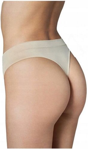 4 X GATTA BEZSZWOWE LILI DAMSKIE STRINGI NATURAL M na Arena.pl