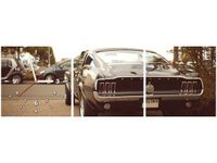 30 90CM OBRAZ 3 ELEM FORD MUSTANG 55LANEY69 ŚCIENNY PŁOTNO DRUK