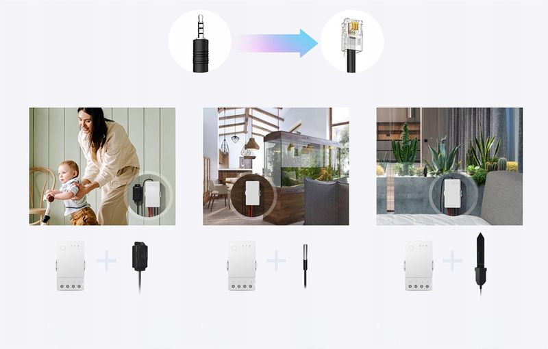 Sonoff TH Elite THR316D 16A temp wilgotności WiFi zdjęcie 15