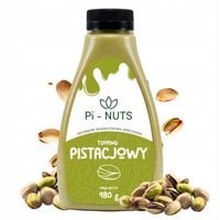 SOS PISTACJOWY TOPPING POLEWA 480g BEZ AROMATÓW ORAZ BARWNIKÓW PI-NUTS