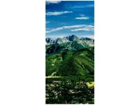 115CM 55CM OBRAZ ŚCIENNY DOLINA TATRACH DRUK RAMA   PŁÓTNO