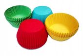 FOREMKI PAPILOTKI do muffinek 50x25 cm - kolorowe 200 szt