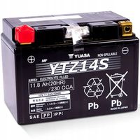 AKUMULATOR MOTOCYKLOWY YUASA MOTO YTZ14S-WC 12V 11,2AH 230A WC