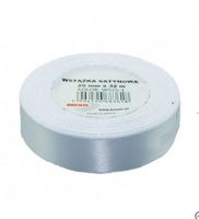 WSTĄŻKA SATYNOWA 25MM X 32M WS25-1 BREWIS BIAŁA