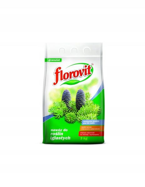 Florovit nawóz do iglaków 3kg zdjęcie 1