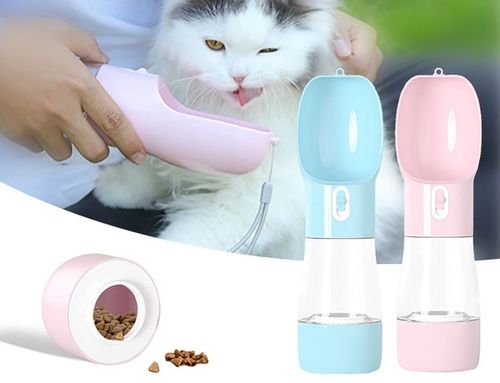 przenośna butelka na wodę i karmę jedzenie dla psa na Arena.pl