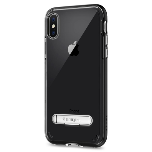 SPIGEN CRYSTAL HYBRID Apple iPhone X - BLACK na Arena.pl