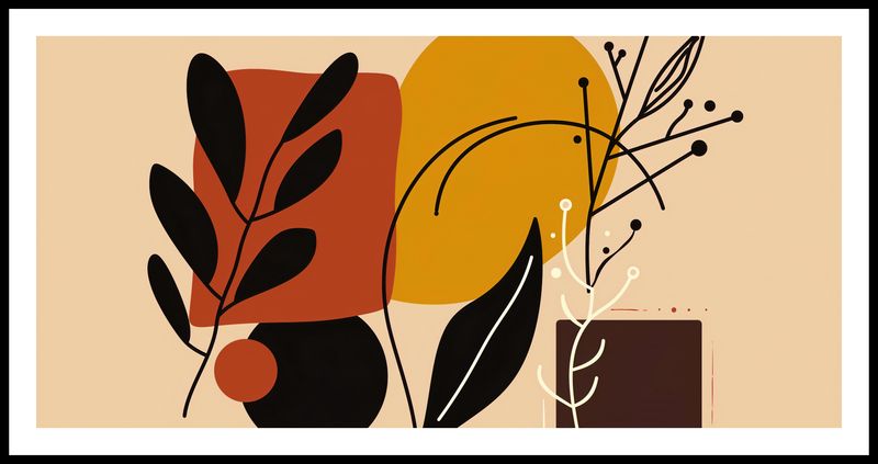 Plakat 91,3x44,5cm Ciepłe Kontury zdjęcie 3