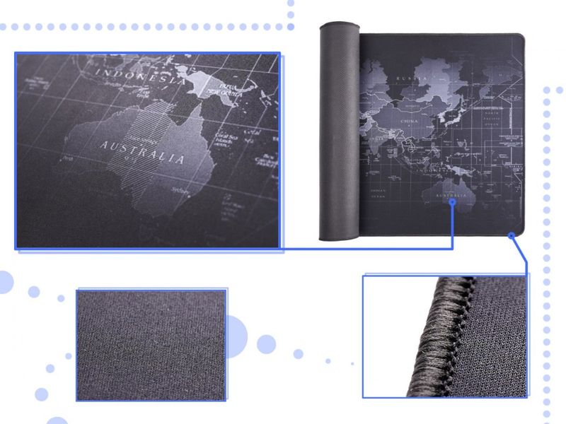 Podkładka na biurko mapa świata 40x90cm zdjęcie 9