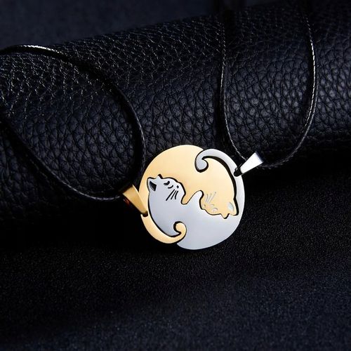 Yin Yang Równowaga Przyjaźn dla Par Przyjaciól Kot na Arena.pl