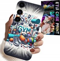 ETUI DO SAMSUNG GALAXY A25 5G - SIŁOWNIA GYM FITNESS SPORT CASE + SZKŁO