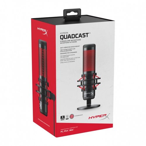 Mikrofon QuadCast stojący na Arena.pl