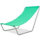Leżak Plażowy Składany + Torba Zielony