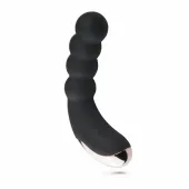 easytoys black - model anatomiczny z funkcją wibracji, silikonowy