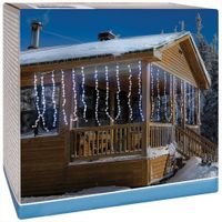 Kurtyna świetlna zewnętrzna 220 LED 2 m