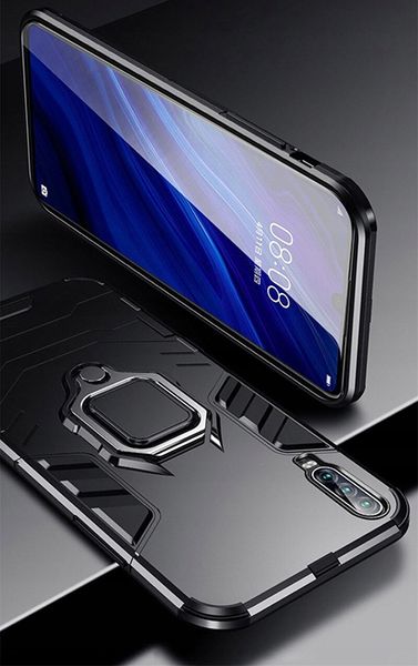 Spacecase X-Ring Huawei P30 Czarny zdjęcie 4