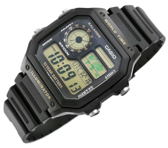 Zegarek Męski CASIO AE-1200WH-1BVDF + BOX zdjęcie 4