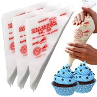 RĘKAW CUKIERNICZY JEDNORAZOWY WORKI DO TORTÓW DEKORATOR KREM 100szt roz S