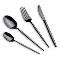 sztućce 24 elem. berlinger haus bh-3069 połysk shiny black