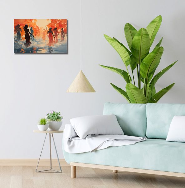 Obraz 50x30cm Taneczny Żar zdjęcie 2