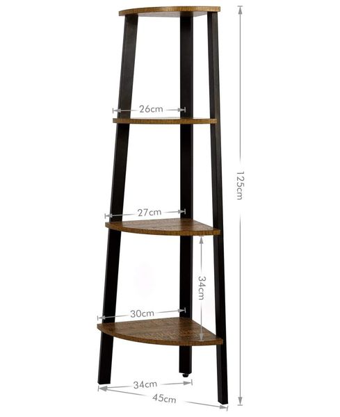 Regał Narożny Półka - LLS34X zdjęcie 3