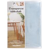 Przezroczysta bezbarwna cerata na stół duża 140x250 cm ochrona blatu PVC