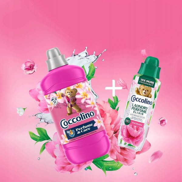 ŻELOWE PERFUMY DO PRANIA COCCOLINO PERFUME ELIXIR FIRST BLOOMS 460 ML zdjęcie 3