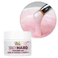 Żel budujący twardy z tiksotropią AlleLac Tixo Hard Sparkle Light Pink 45g