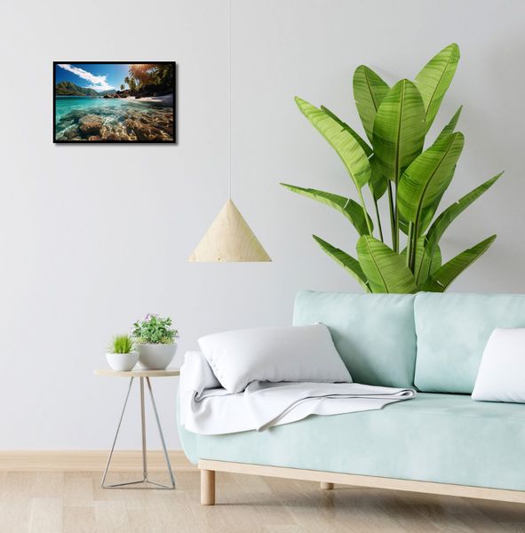Plakat 45x30cm Odosobniony Raj zdjęcie 4
