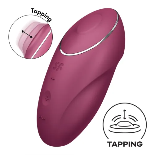 satisfyer tap & climax 1 - urządzenie z funkcją stukania i wibracji na Arena.pl