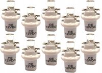 ŻARÓWKA BIAŁA LED B8.5D 12V T5 R5 10 SZTUK
