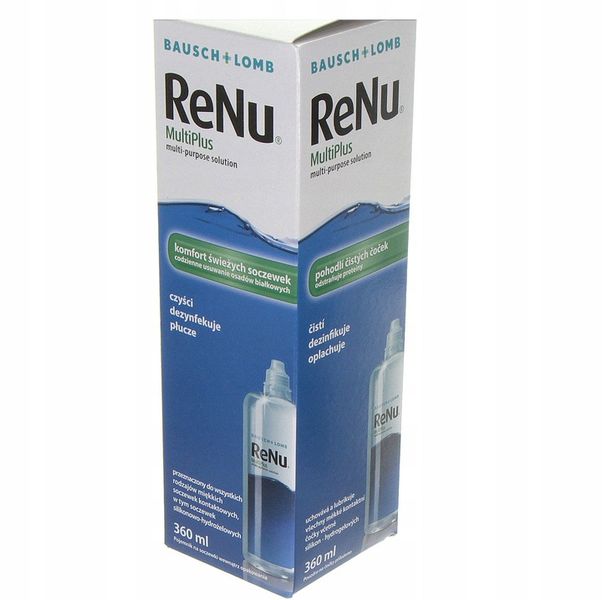 Płyn do soczewek Renu Multiplus 360 ml / ReNu zdjęcie 2