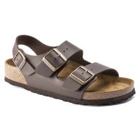 Birkenstock męskie sandały Milano BS 0034701 DARK BROWN (szerokość standardowa) 41