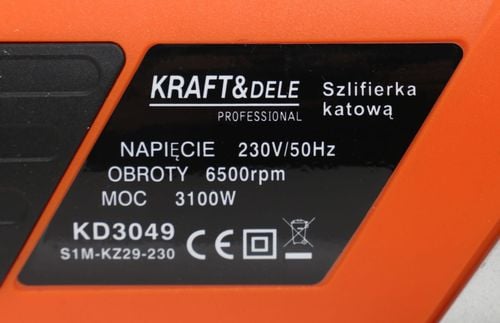 SZLIFIERKA KĄTOWA 3100W KD3049 na Arena.pl