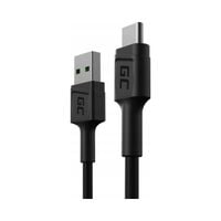 Kabel Green Cell USB - USB typ C 0,3 m czarny
