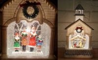 KOŚCIÓŁ DOM WIOSKA SZOPKA STAJENKA BOŻONARODZENIOWA LATARNIA POZYTYWKA LED