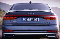 Audi A8 2017+ Listwa CHROM Chromowana na klapę