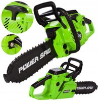 PIŁA ŁAŃCUCHOWA MOTOROWA ZABAWKOWA SPALINOWA RUCHOMY ŁAŃCUCH REALNE DŹWIĘKI