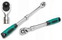 SATA GRZECHOTKA TELESKOPOWA Z RĘKOJEŚCIĄ 1/2" 60 ZĘBÓW 300-440 MM ST13992BU