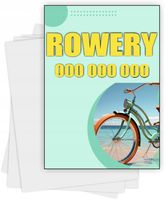 Ulotki A5 reklamowe firmowe 1000 szt dużo wzorów ROWERY