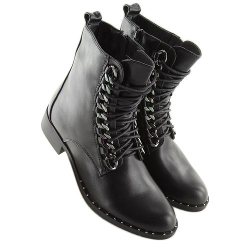 Botki workery damskie czarne NC236 black r.38 na Arena.pl