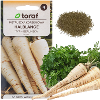 PIETRUSZKA KORZENIOWA BERLIŃSKA HALBLANGE 5G NASIONA PIETRUSZKI PÓŹNA