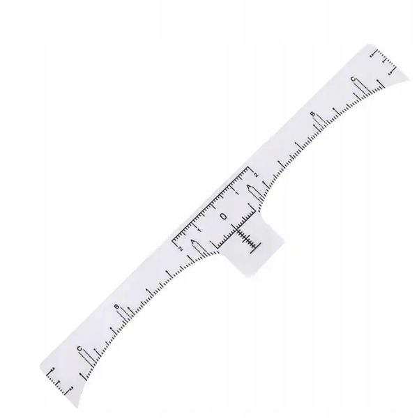 Jednorazowa samoprzylepna miarka linijka do brwi Prima Derma zdjęcie 3