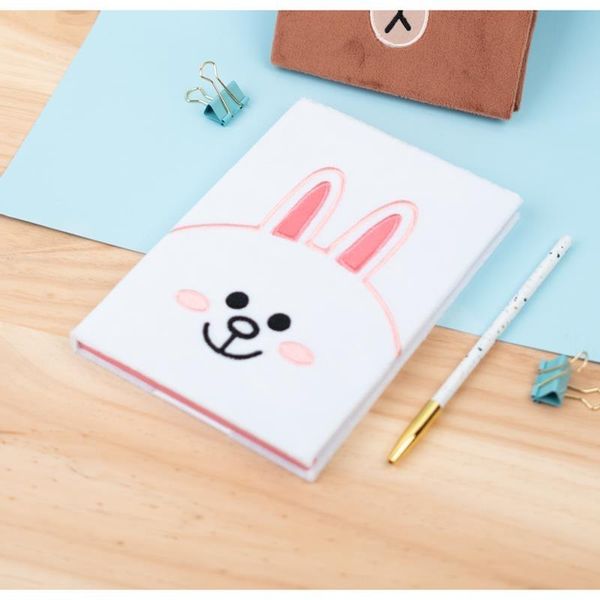 Line Friends - Pluszowy Notes / Notatnik A5 Króliczek Cony zdjęcie 1