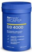 Witamina D3 4000 IU ForMeds BICAPS 120 kaps Wapń Kości Odporność