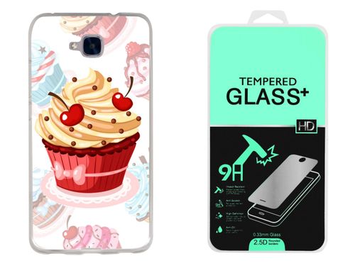 HUAWEI HONOR 7 LITE | Etui smartfon CASE + Szkło na Arena.pl